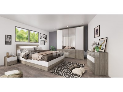 Σετ κρεβατοκάμαρας City 7009